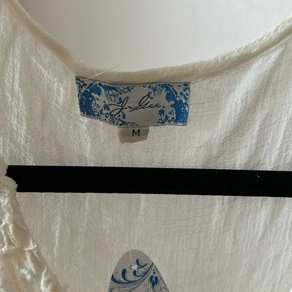 Cream Boho Dress - Picture 6 of 9